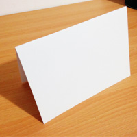Smooth White A4 Card Blanks