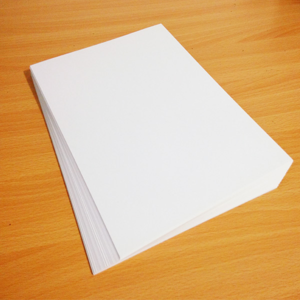 A4 White Card Blanks